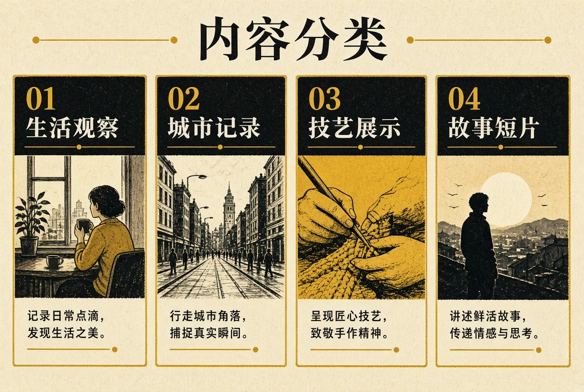 短片内容分类